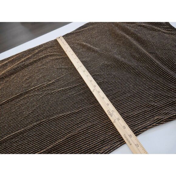 Michael Kors Women's Plus Size Sparkle Long Sleeve Cowl Back Dress Size 0X - Picture 4 of 6